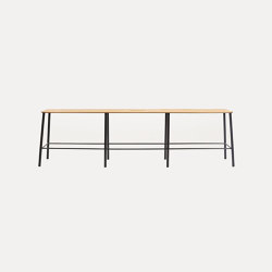 Adam bench oak black L1600 | Panche | Frama