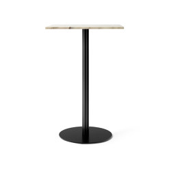 Harbour Column Bar Table | Estremoz Marble | Standing tables | Audo Copenhagen