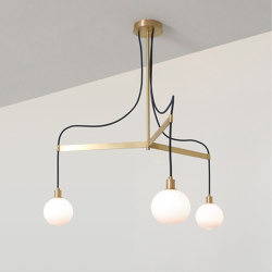 Drape Arm 3 Pendant | Lámparas de suspensión | SkLO