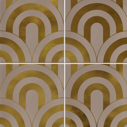 Hanami | Takada Nuez Oro | Ceramic tiles | VIVES Cerámica