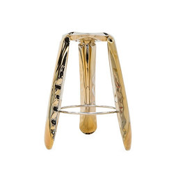 Plopp Stool Bar Heat Flamed Gold | Bar stools | Zieta