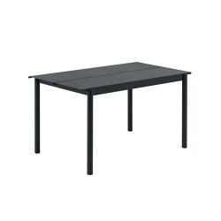 Linear Steel Table | 140 x 75 cm / 55.1 x 29.5" | Dining tables | Muuto