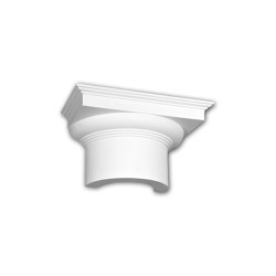 Interior mouldings - Half column capital Profhome 115005 | Coving | e-Delux