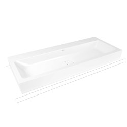 Cono countertop double washbasin alpine white | Wash basins | Kaldewei