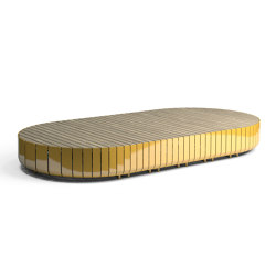 Stripes bench | Seating islands | Vestre