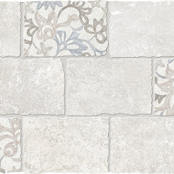 Heritage Decori Mosaico Major Florita Deco IVORY | Ceramic mosaics | EMILGROUP