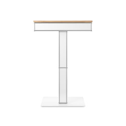 USM Haller | rednerPULT FS10 | Atriles | infoWERK Medien & Technik