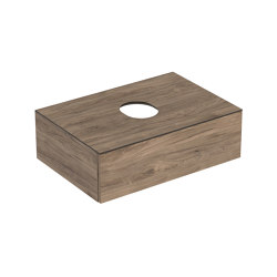 VariForm | washbasin cabinet hickory | Bathroom furniture | Geberit