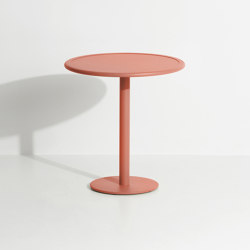 Week-End | Round bistro table | Tavoli bistrò | Petite Friture