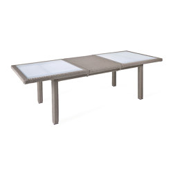Bellini | Extension Table Bellini Koala 100X180/240 With Glass Top | Dining tables | MBM