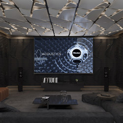 Leda Panel Anhtracite Lacquer Matte | Acoustic ceiling systems | Mikodam
