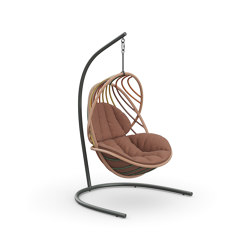 KIDA Hanging Lounge Chair incl. Base | Armchairs | DEDON