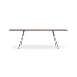 AKIO Steel | Contract tables | Girsberger