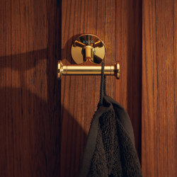 AXOR Universal Circular Accessories Towel hook double | Towel rails | AXOR