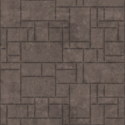 PATTERN 6 Natural Fango | Baldosas de cuero | Studioart
