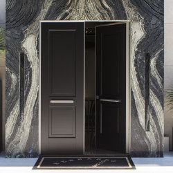 Tekno | The safety door with concealed hinges | High security doors | Oikos Venezia – Architetture d’ingresso