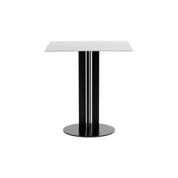 Scala Cafe Table Stainless Steel | Bistro tables | Normann Copenhagen