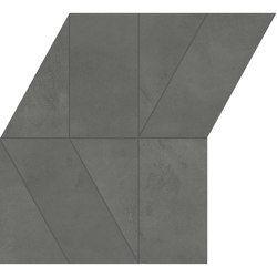 Multiforme | Carbone Tessere Freccia | Keramik Fliesen | Marca Corona