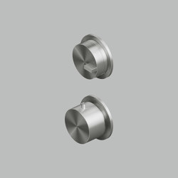Q | Thermostatic mixer set with 1 stop-off valve | Shower controls | Quadrodesign