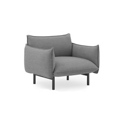 Ark Armchair Black Steel | Sillones | Normann Copenhagen