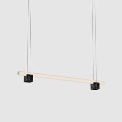 Isle 02A - P1 - Black Marquina | Suspensions | Lambert et Fils
