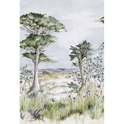 PORNIC INT CYPRES/CIEL | Wandpaneele | Casamance
