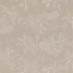 MIRADOR MARRON GLACÉ/NACRÉ | Carta parati / tappezzeria | Casamance