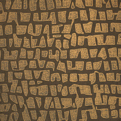SERTI BRUN CUIVRÉ | Wall coverings / wallpapers | Casamance