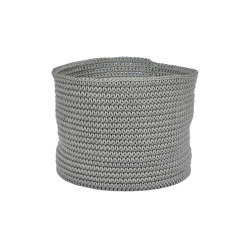 Viareggio Crochet Lid Basket L  | Storage boxes | cbdesign