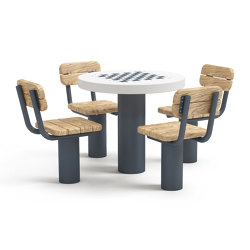 Tabella | Schachtisch aus Beton | Spieltische / Billardtische | VPI Concrete
