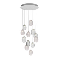 MUSSELS chandelier of 12 pcs | Suspensions | Bomma