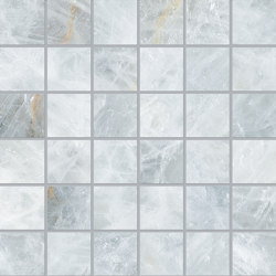 Tele di Marmo Precious Mosaico 30x30 Crystal Azure | Ceramic mosaics | EMILGROUP