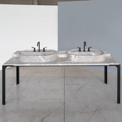 Arredo bagno | Gradina - doppio lavabo | Lavabi | Margraf