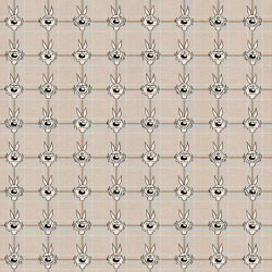 Lupo Tartan Beige | Wall art / Murals | TECNOGRAFICA