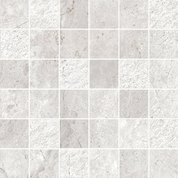 PIETRA D'ORVIETO Bianco - Blended Mosaic 30x30 | Piastrelle ceramica | Tagina