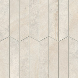Sublime Ivory Mosaico Plissé Mix