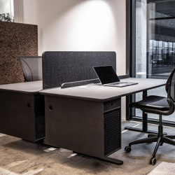 Grape Desk Elevated Work Station | Desks | Grape