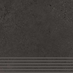 Trio | Gradino - Slate Black | Piastrelle ceramica | AGROB BUCHTAL