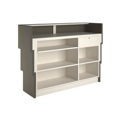 QL Desk I GAMMASTORE Salon Reception Desk | Counters | GAMMA & BROSS