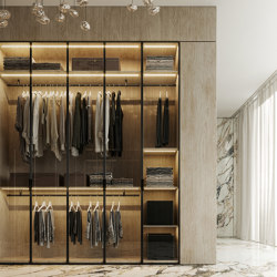 Wardrobe Rail System N° 25 black | Cabinets | P&G Konzept