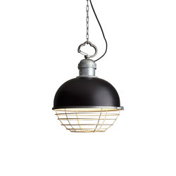 Large Oceanic Pendant, Black | Suspended lights | Original BTC