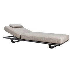 Spa Sunlounger, Charcoal Frame | Lettini giardino | Design Pergola