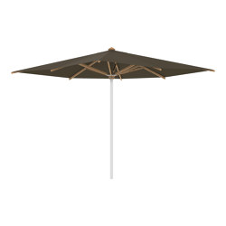 Shady umbrella 3x3m stainless steel pole & teak ribs | Porte ingresso | Royal Botania