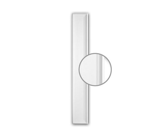 Interior mouldings - Pilaster shaft Profhome 122040 | Wall decoration | e-Delux