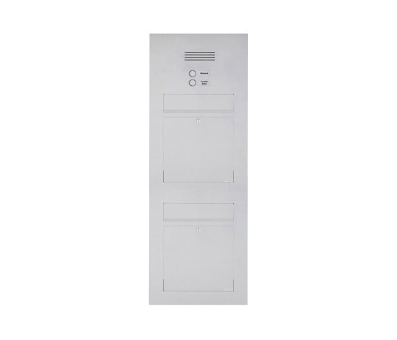 Designer | 2er Edelstahl Briefkasten Designer Modell BIG - Clean Edition - INDIVIDUELL Einputz- bzw. Unterputzvariante 100mm | Buchette lettere | Briefkasten Manufaktur