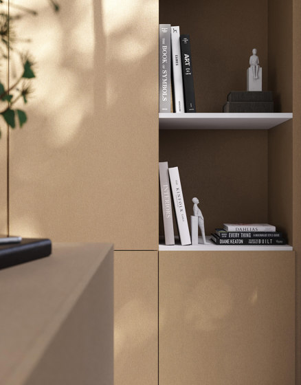 Brushed gold | Wood panels | UNILIN Division Panels