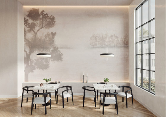 The Lake Red | Wall coverings / wallpapers | k'moor