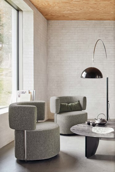 Oso I swivel lounge chair S | Poltrone | more